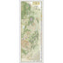 National Geographic Maps NGMRE01021203 Continental Divide Trail Map Laminated with Elevation Profile Image 1