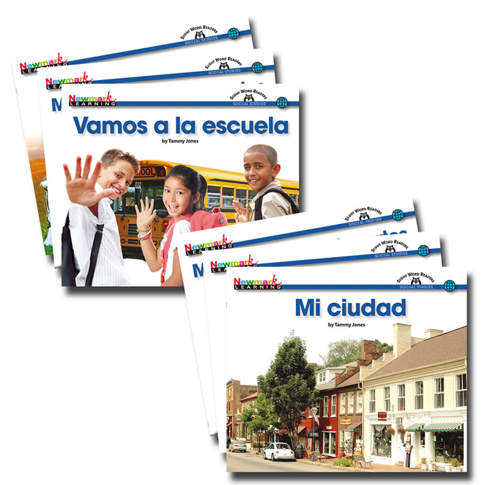 NEWMARK LEARNING NL-1981 En Espaã±Ol: Sight Word Reader Social Studies Set Of Image 1