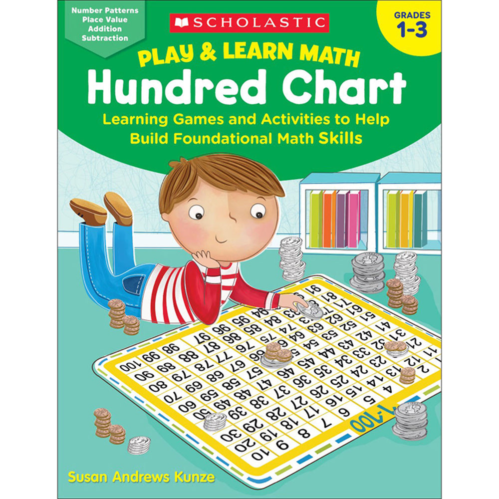 Scholastic teaching resources SC-826474 Hundred Chart Math Games & Activities Image 1