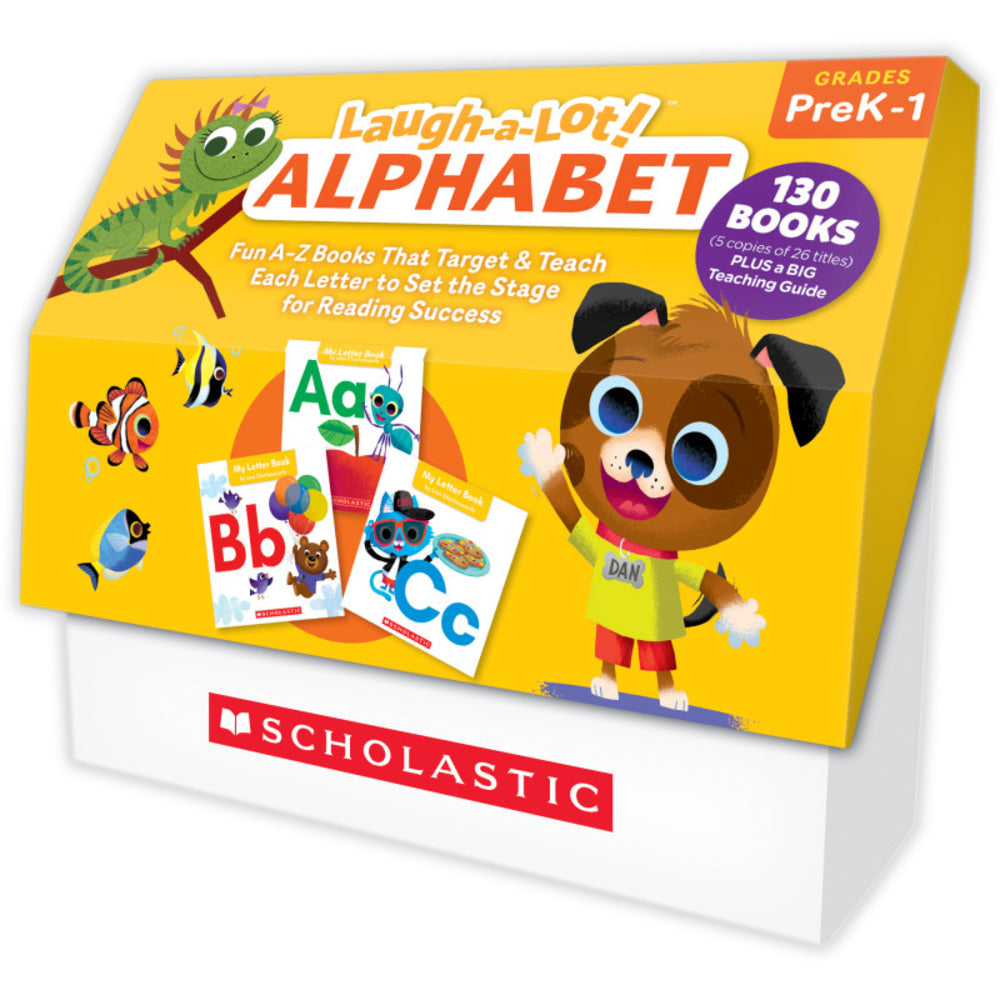 Scholastic SC-9781546109228 Laugh A Lot Alphabet Set for Classroom Learning Image 1