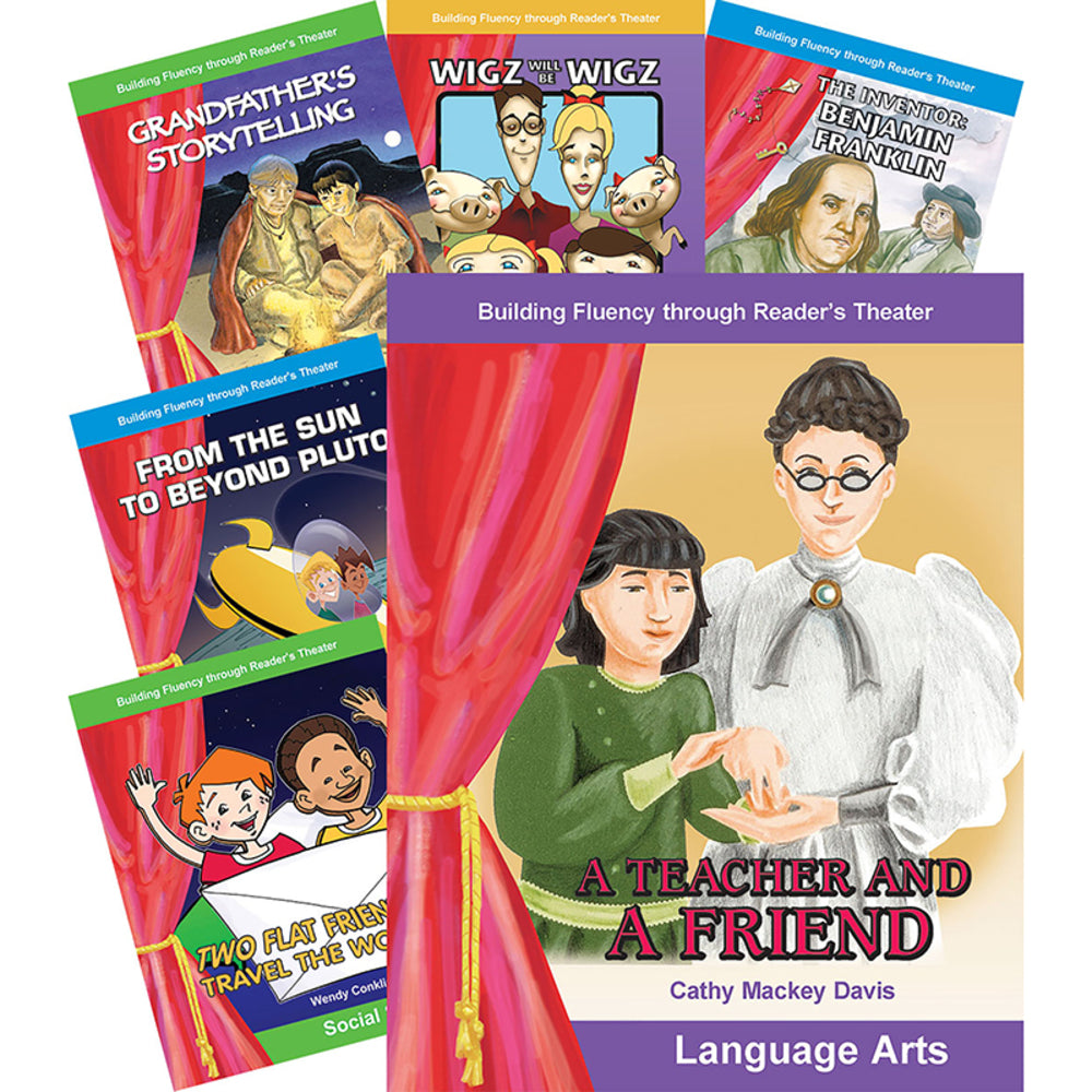 Shell Education SEP12363 Reader's Theater: Grades 3-4 8-Book Set Image 1