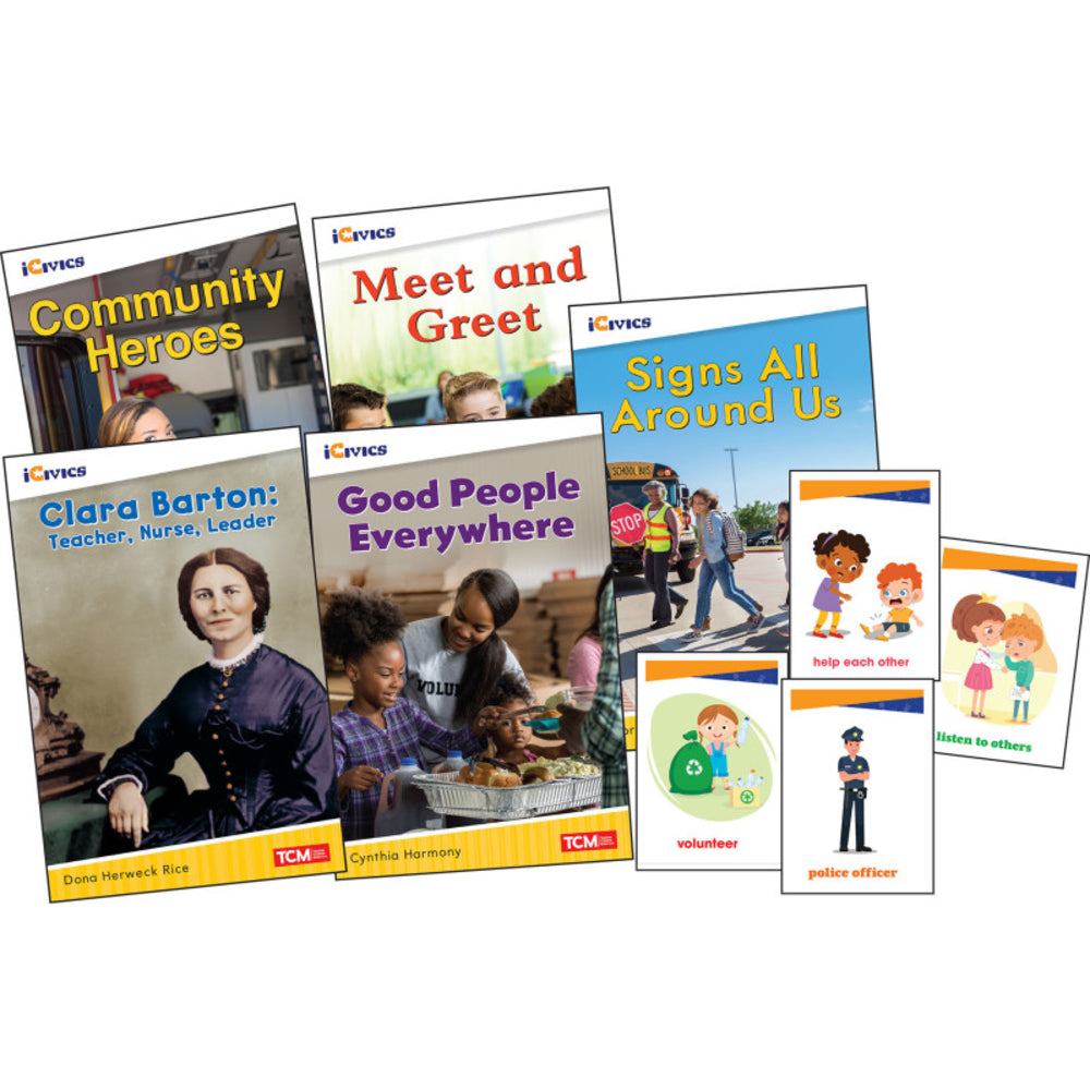 Shell iCivics SEP131226 Grade K: Community and Social Awareness Set Image 1