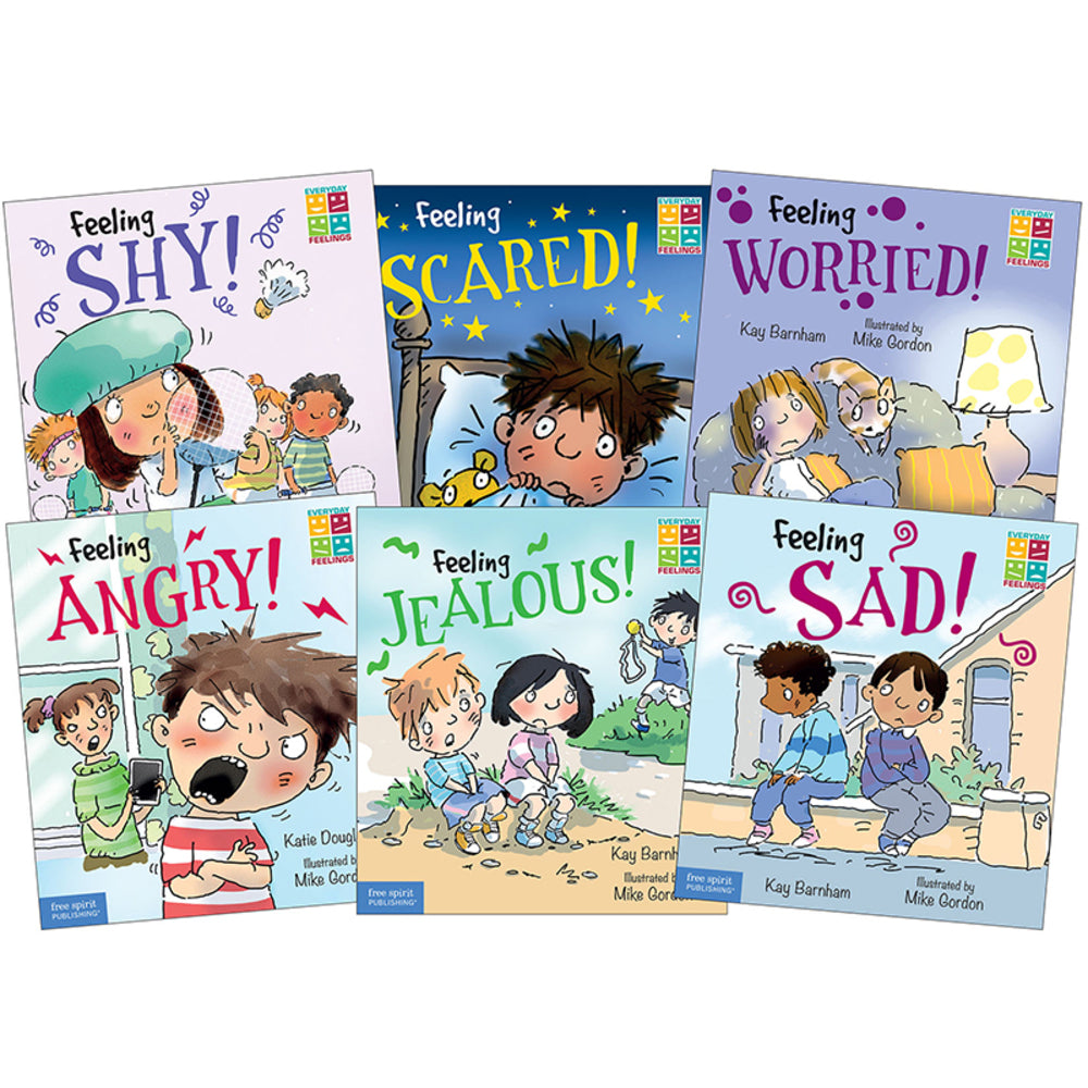 Shell SEP899943 Everyday Feelings 6-Book Set for Young Children Image 1