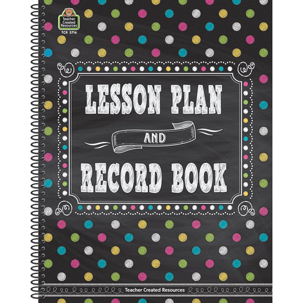 Teacher Created Resources TCR3716 Chalkboard Brights Lesson Plan and Record Image 1