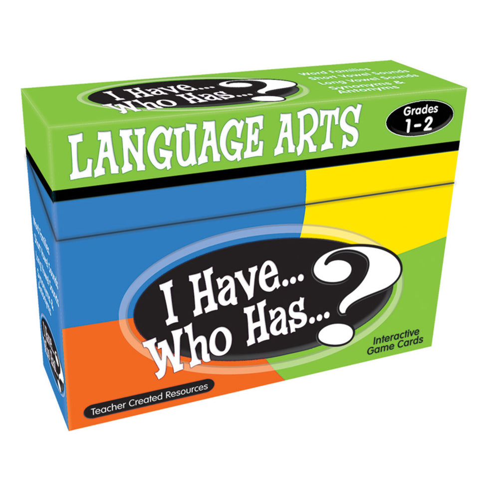 Teacher Created Resources TCR7815 I Have Who Has Language Arts Game for Grade 1-2 Image 1