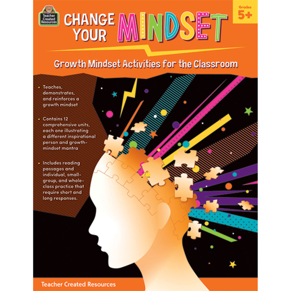 Teacher Created Resources TCR8311 Change Your Mindset: Growth Mindset Image 1