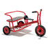 Winther WIN468 Viking Twin Taxi Tricycle - Room for 3 Children Image 1