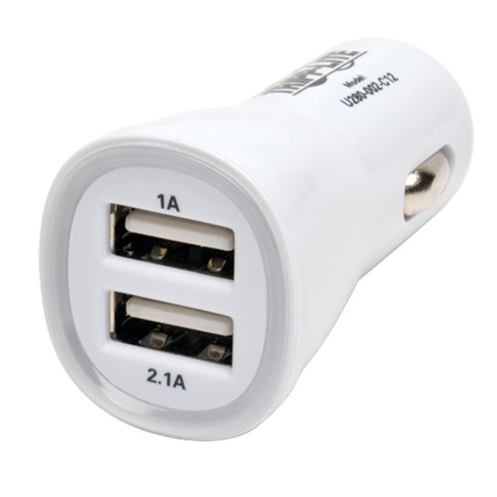 Tripp Lite U280-002-C12 Dual Port USB Tablet Phone Car Charger Image 1