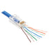 Tripp Lite N232-100-UTP 100Pk CAT6 RJ45 Pass-Through FTP Ethernet Connectors