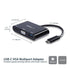 STARTECH.COM CDP2VGAUACP USB C VGA MULTIPORT ADAPTER 3.0 PORT 60W PD CONNECT