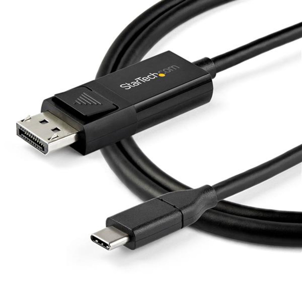 Startech CDP2DP141MBD 3.3ft. USB C to DisplayPort 1.4 Cable Bidirectional