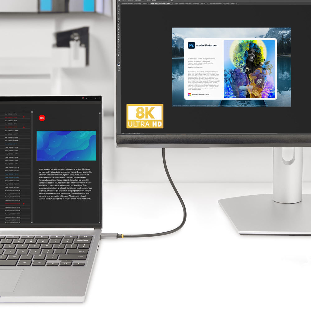 STARTECH.COM 135B-USBC-HDMI212M 6Ft 2M Usb-C To Hdmi Adapter Cable 8K 60Hz 4K