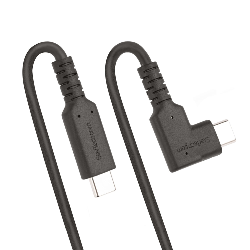 Startech.com RUSB31CC50CMBR Rugged USB-C Cable USB C to 90 Degrees
