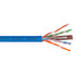 Icc ICCABP6VBL Cat 6 500 Utp Solid Cable 23G 4P Cmp Blue - Ethernet Patch Cord Image 1