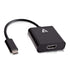 V7-Cables V7Uchdmi-Blk-1E Usb-C To Hdmi 1.4 Video Adapter 4K 30Hz Uhd Adptr Image 1