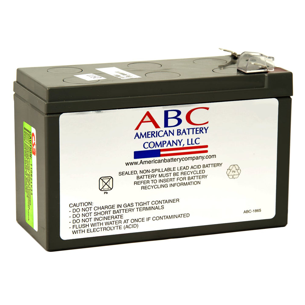 American Battery RBC17 UPS Replacement Battery 12V 9Ah Image 1