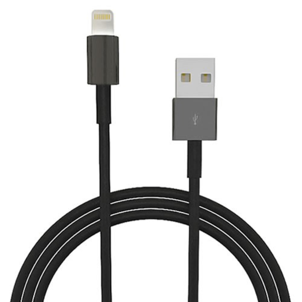 4xem 4Xlightningbk10 Lightning Cable for iPhone iPad 3.04m Black Image 1