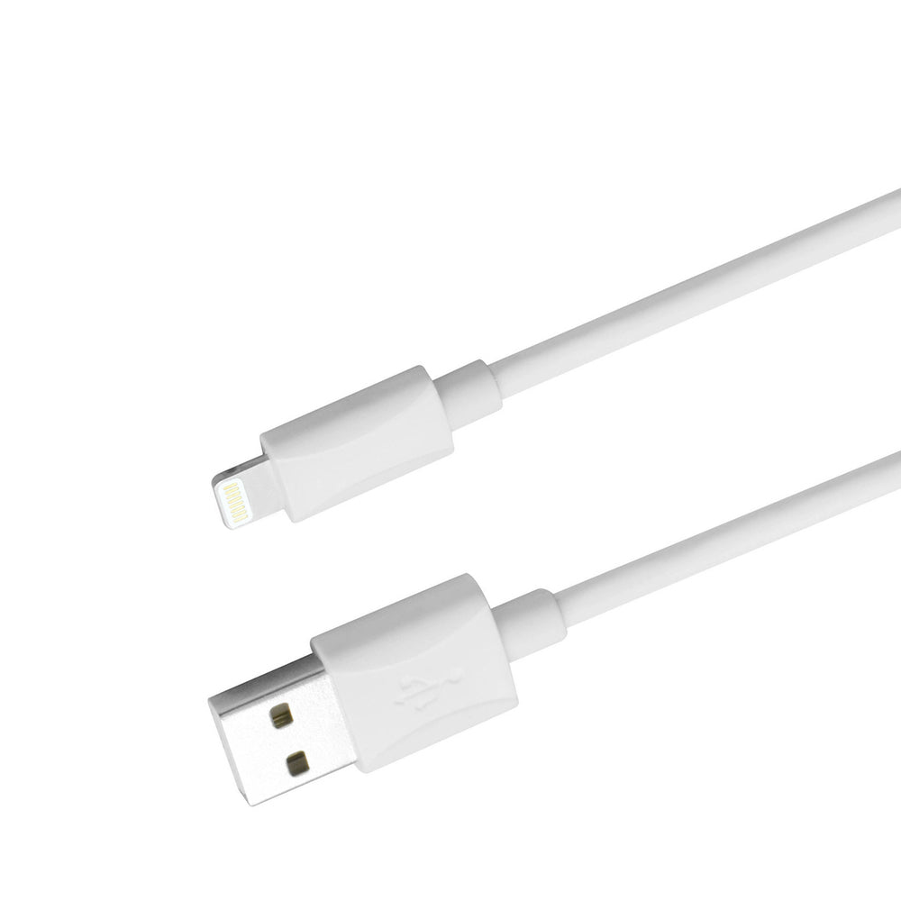 4xem 4Xlightning10Pk Lightning Cable 10Pk 3Ft White iPhone iPad iPod Sync Charge Image 1