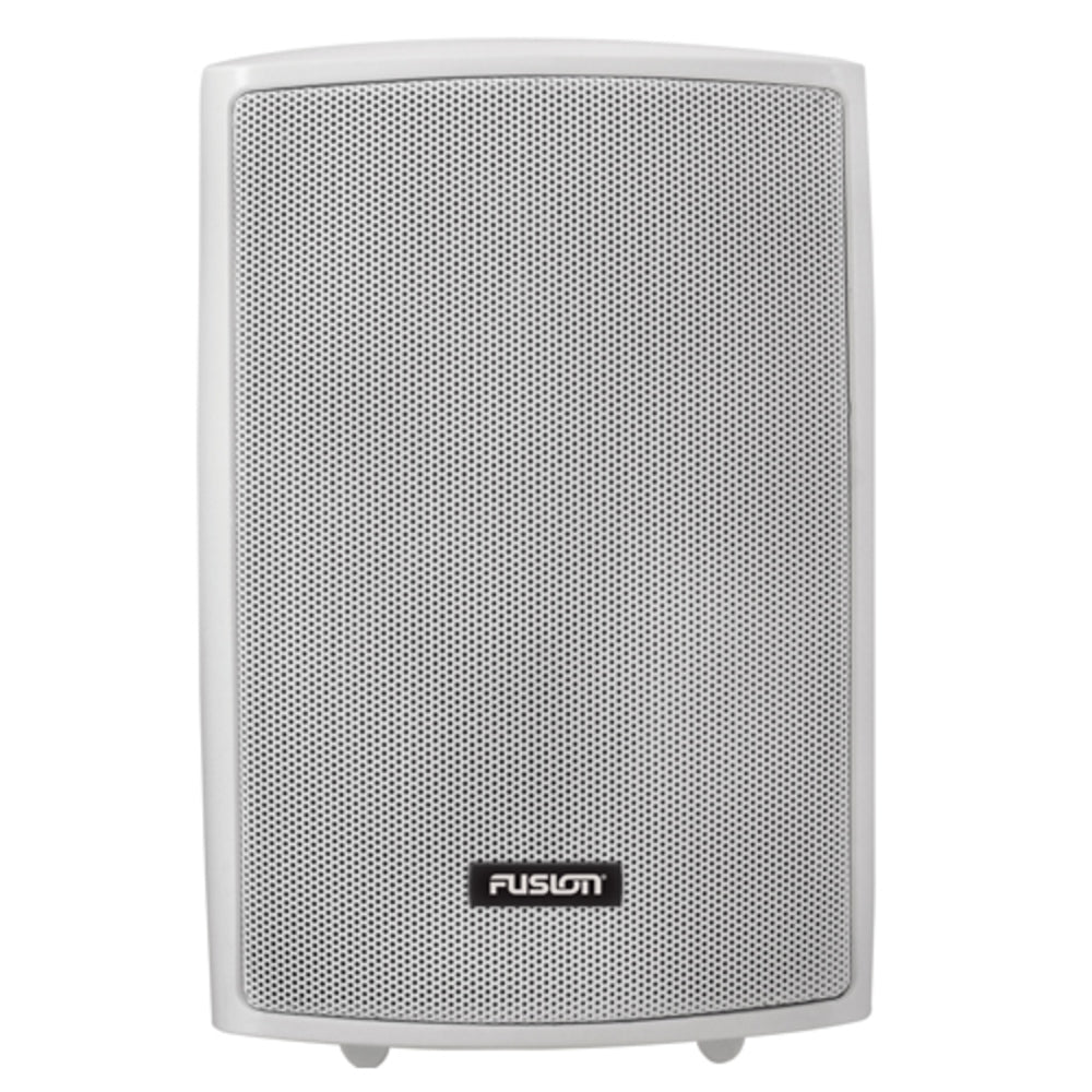 Fusion Ms-Os420 4" Compact Marine Box Speakers Pair White