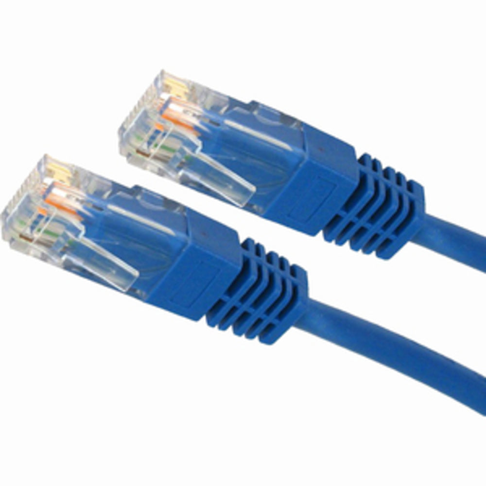 4Xem 4Xc5Epatch3Bl 3Ft Cat5E Blue Molded Patch Cable Image 1