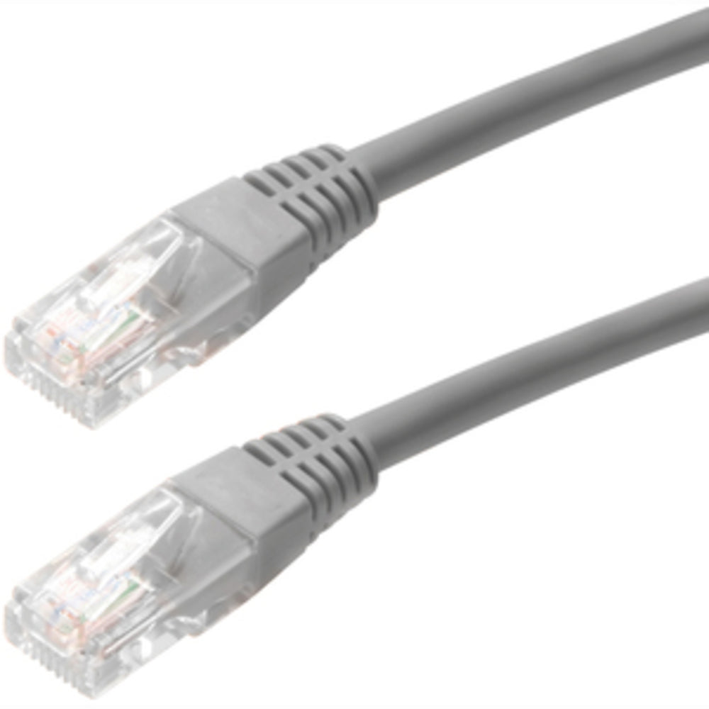 4Xem 4Xc5Epatch50Gr 50Ft Cat5E Grey Molded Patch Cable Image 1