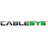 Cablesys GCHA444025FFB Telephone Handset Cord, Flat, 25' Image 1