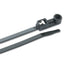 Ancor 199300 Mounting Self-Cutting Cable Ties 8" Uv Black 20-Pack Image 1