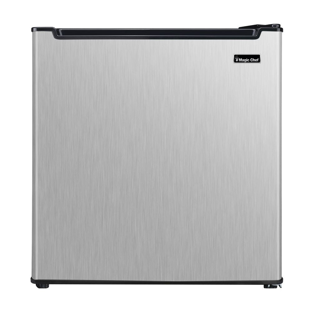 Magic Chef MCAR170STE All Refrigerator Silver Image 1