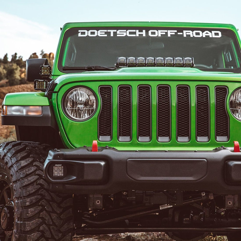 Rigid Industries 41660 2018 Jeep Wrangler Jl Fog Mount 2 D-Series Lights Image 1