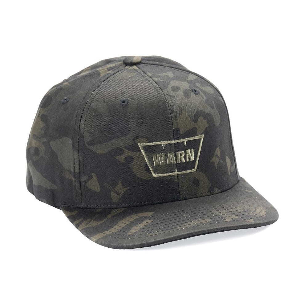 WARN 40821 Snapback Hat - Camo Cotton Acrylic Blend Image 1