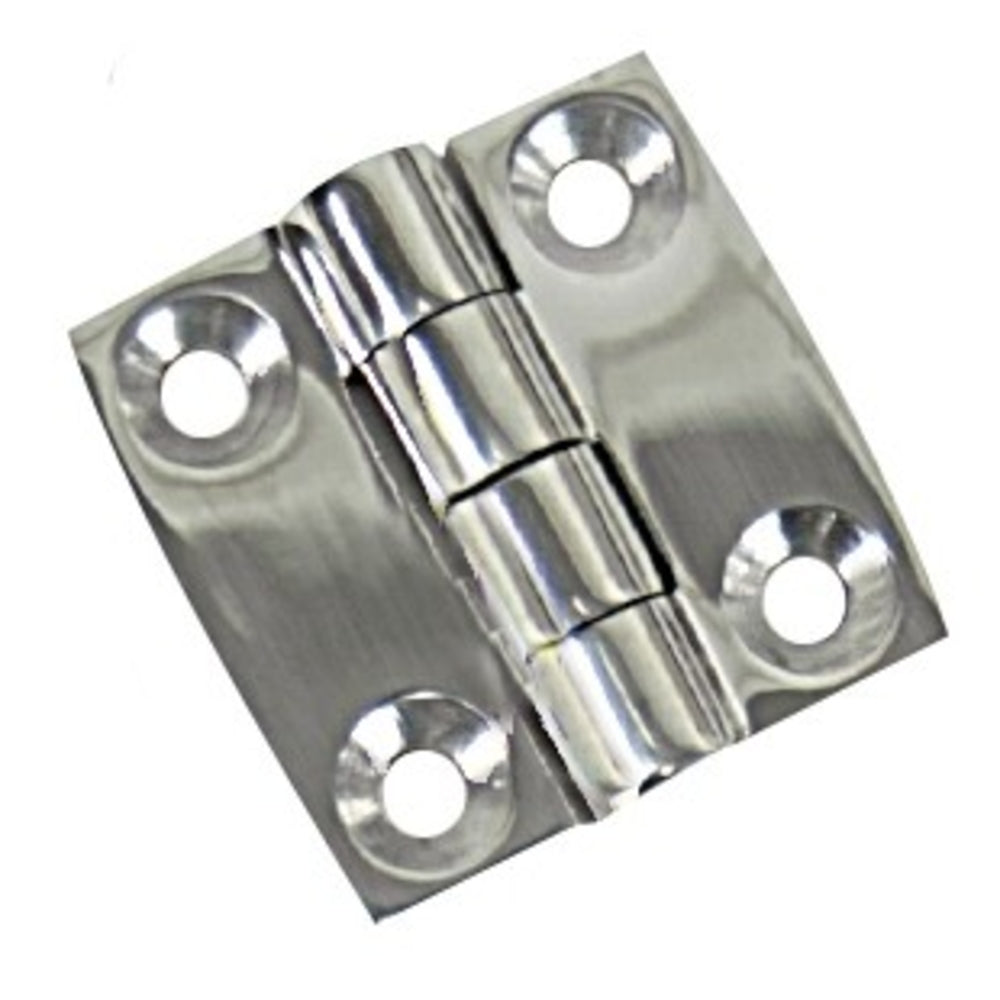 Whitecap S-3035 Butt Hinge White Nylon 1-1/2" X 1-3/8"" Image 1
