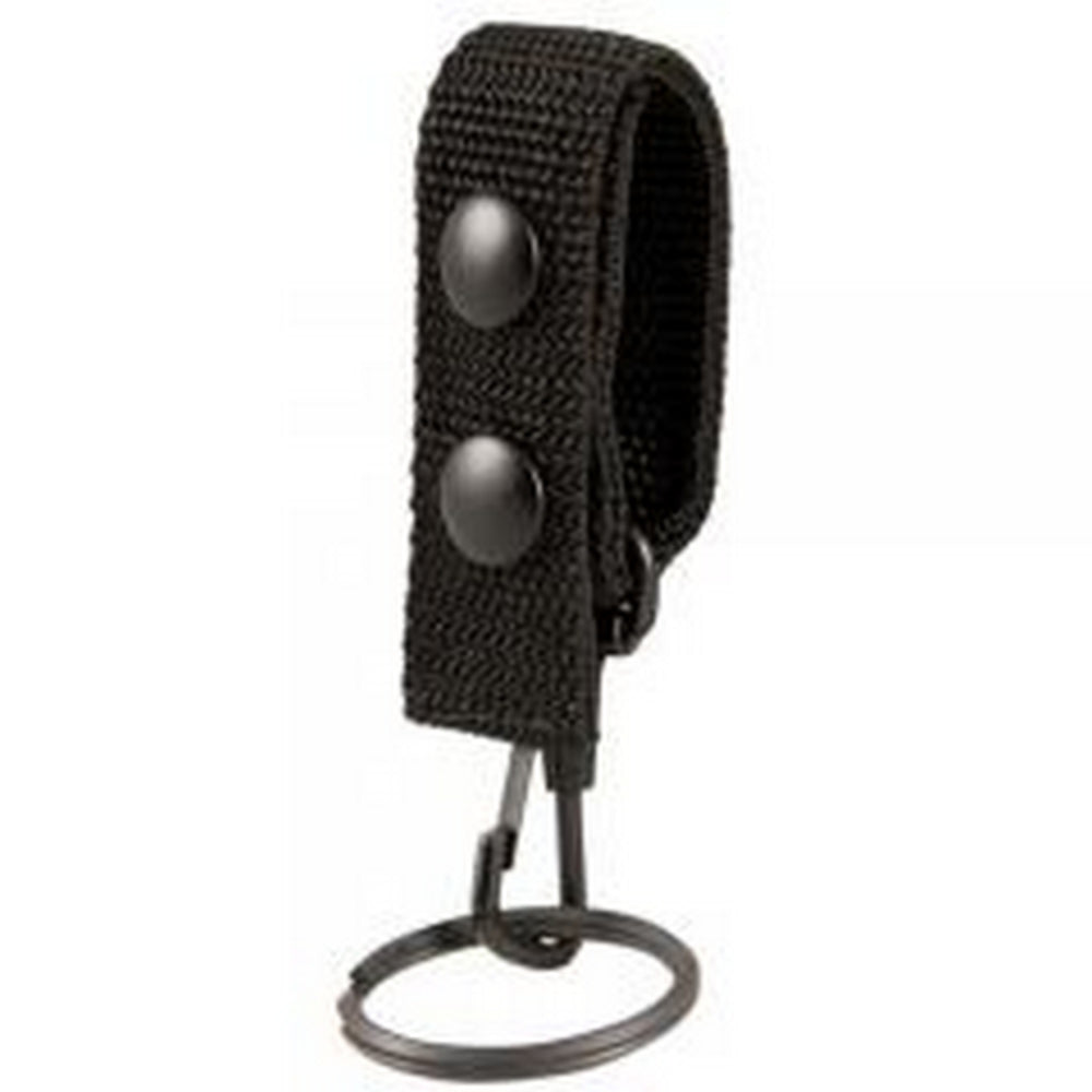 Boston Leather 5435-5 Belt Keeper Key Snap - Leather Belt Keeper with Key Snap Image 1