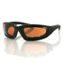 Bobster Es214A Foamerz 2 Sunglass Black Frame Anti-Fog Amber Lens Image 1