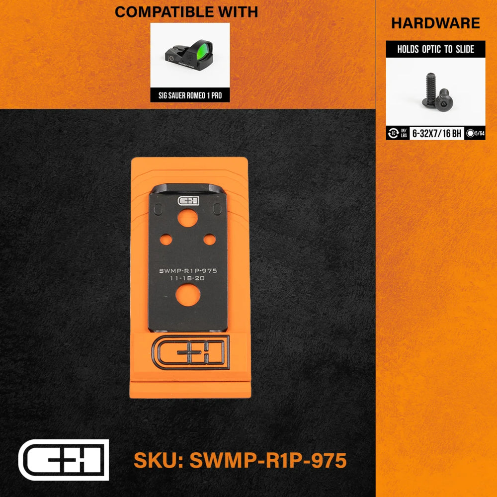 C&H SWMP-R1P-975 Optics Adapter Plate for S&W M2.0 CORE Image 1