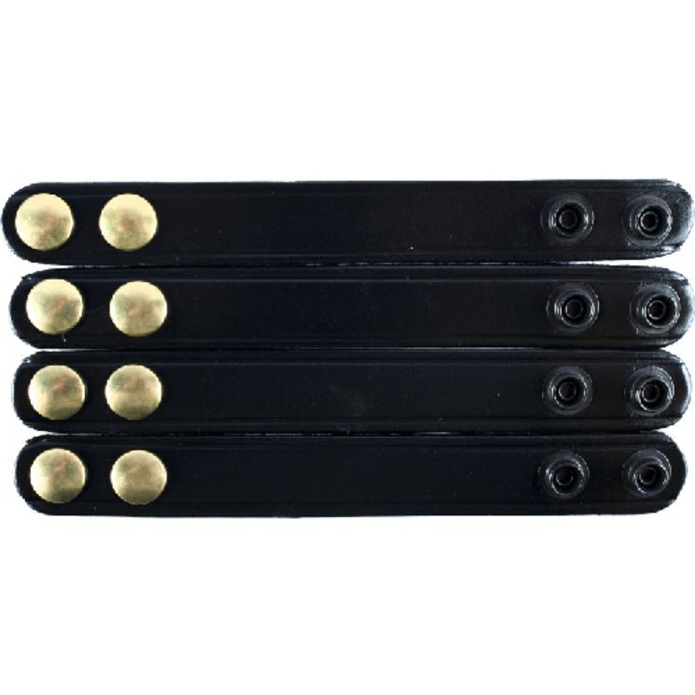 Gould And Goodrich B76-4WBR Double Snap Belt Keepers Image 1