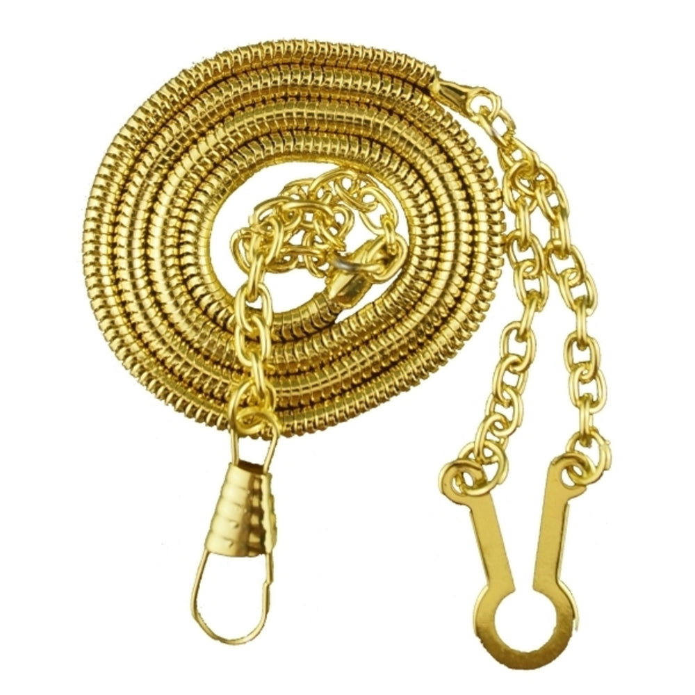 Hero's Pride 4020G Whistle Chain Button Hook - 21" Length Image 1