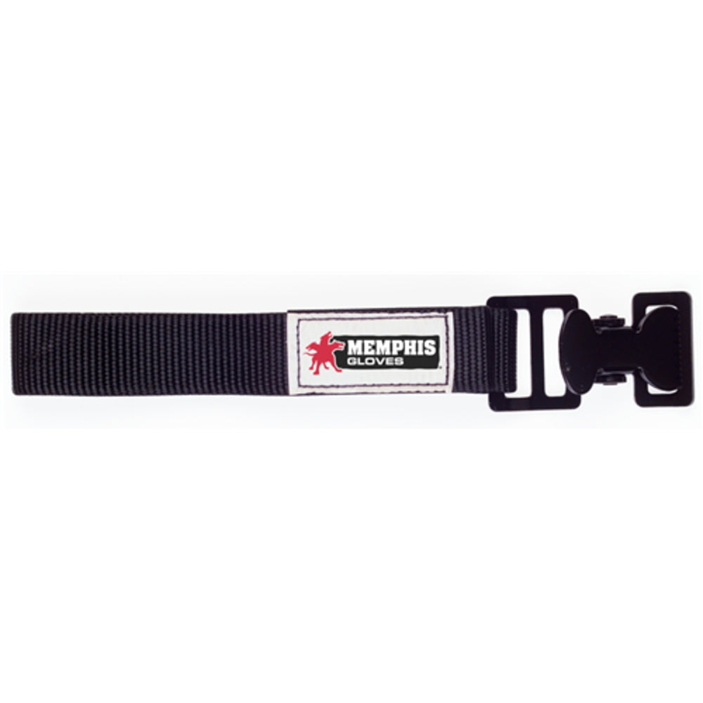 MCR Safety GCB Glove Black Metal Clip Strap Image 1