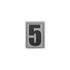 Maxpedition NUM5S Number 5 Morale Patch Image 1