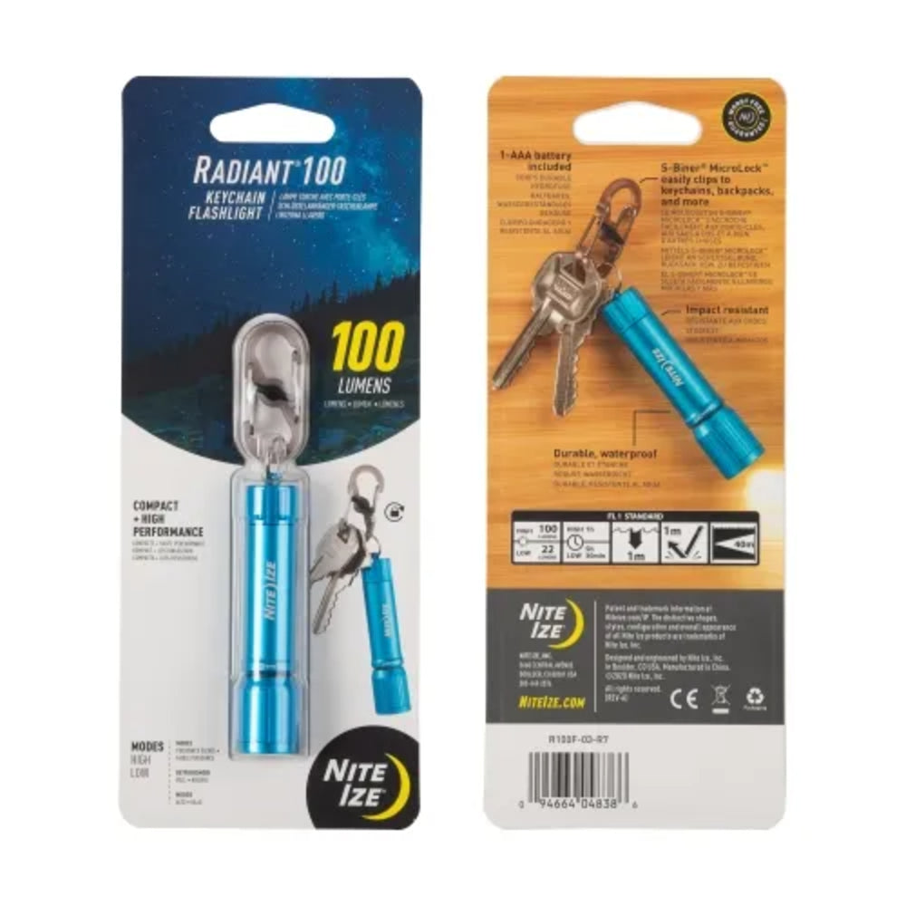 Nite-Ize R100F-03-R7 Keychain Flashlight with 100 Lumens Image 1