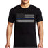 Thin Blue Line MEN-TBL-BIG-LOGO-BLACK-MEDIUM Men's Short Sleeve Classic Image 1