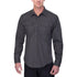 Vertx VTX8120SMGSMALLREG Phantom LT Long Sleeve Shirt - Smoke Grey, Regular Length, Small Size Image 1