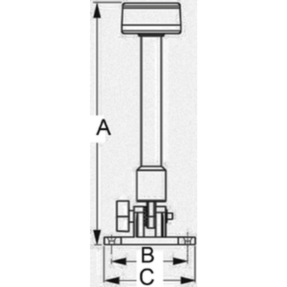 LED FOLD DOWN ALL AROUND PONTOON LIGHT (SEA-DOG LINE)