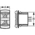 Sea-Dog 421645-1 Dual Volt/Amp Meter Rocker Style Switch