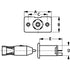 POWER SOCKET, CAP & PLUG - 12-VOLT (SEA-DOG LINE)