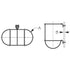 RAIL MOUNT DUAL FENDER HOLDER (SEA-DOG LINE)