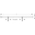 Sea-Dog 328114-1 Stainless Steel Replacement Flag Pole 1/2"X30""