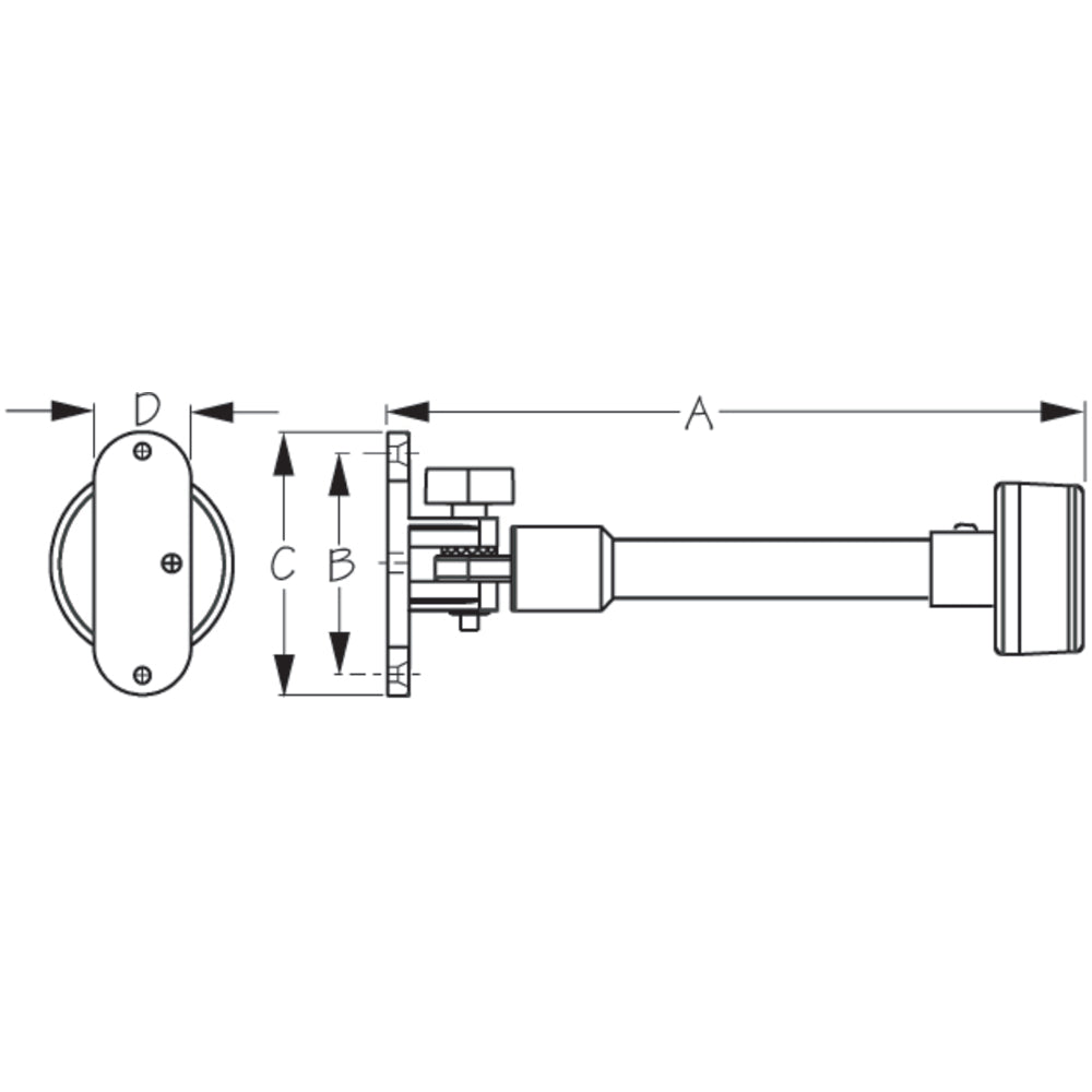 LED FOLD DOWN ALL AROUND PONTOON LIGHT (SEA-DOG LINE)
