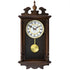 Bedford Clock Collection Bed-Leo Leo 21 Inch Chestnut Wood Chiming Pendulum Image 1