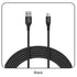 Naxa NAC-300-3Fblack Micro USB Cable - Fast Charge and Sync (3 ft., Black) Image 1