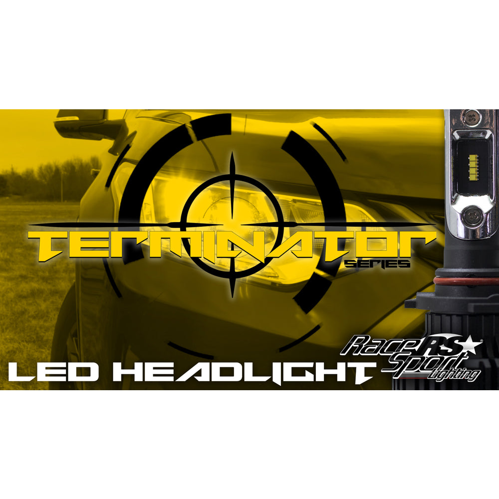 Racesport H7Tled Terminator Series H7 Fan-Less Led Conversion Headlight Kit Pin